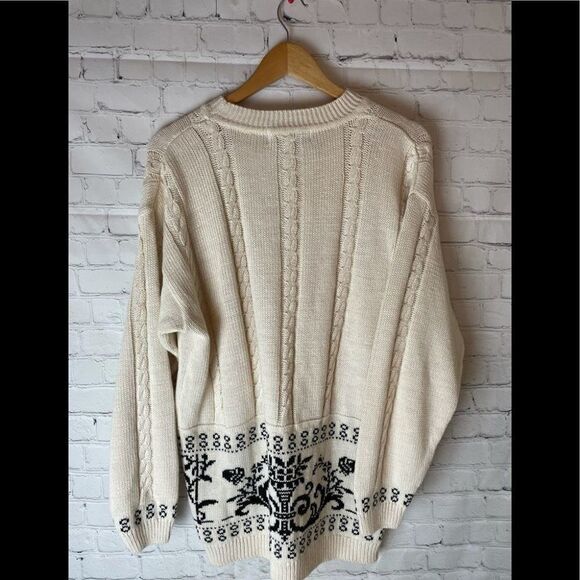 Jennifer Moore Jeanswear Vintage Sweater Medium - Picture 12 of 12